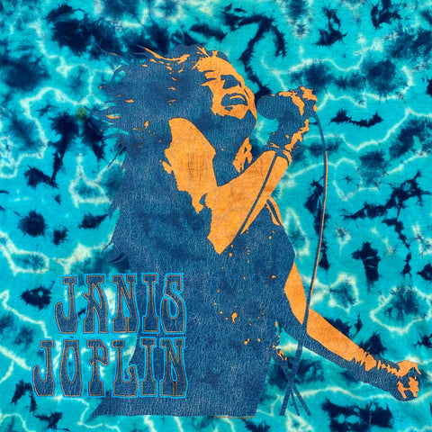 Original Early 1990s Vintage Janis Joplin T-Shirt/ Size Large