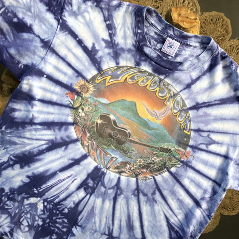 Original 1990s Vintage Woodstock T-Shirt/ Size Large