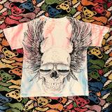 Original Early 1990s Vintage Skull T-Shirt/ Size Large