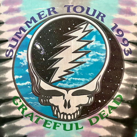 Original 1993 Vintage Grateful Dead T-Shirt/ Size XL