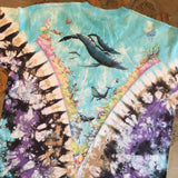 Original 1990 Vintage Liquid Blue Sea Scape T-Shirt/Size XL