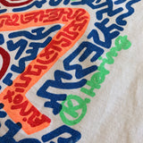 Original 1990s Keith Haring T-Shirt / Size Medium