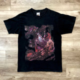 Original Early 1990s Vintage Wizard T-Shirt/ Size Large