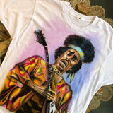 Original Late 80s/Early 90s Vintage Jimi Hendrix Air Brush T-Shirt