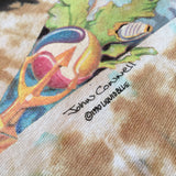 Original 1990 Vintage Liquid Blue Sea Scape T-Shirt/Size XL