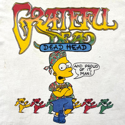 Original Early 1990s Vintage Grateful Dead T-Shirt/ Size XL