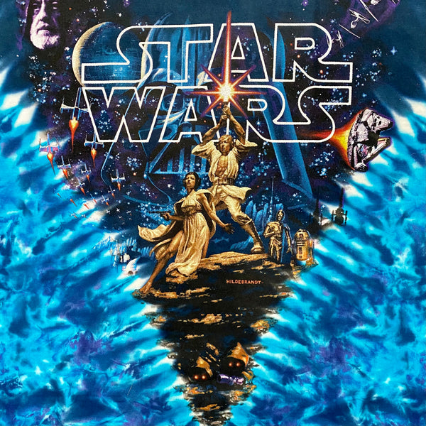 Original 1990s Vintage Star Wars T-Shirt/ Size XL – Vintage 