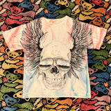 Original Early 1990s Vintage Skull T-Shirt/ Size Large